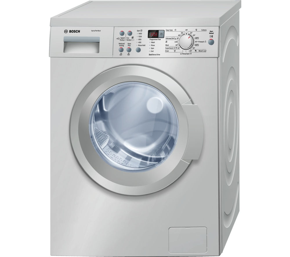 BOSCH WAQ2836SGB Washing Machine - Silver