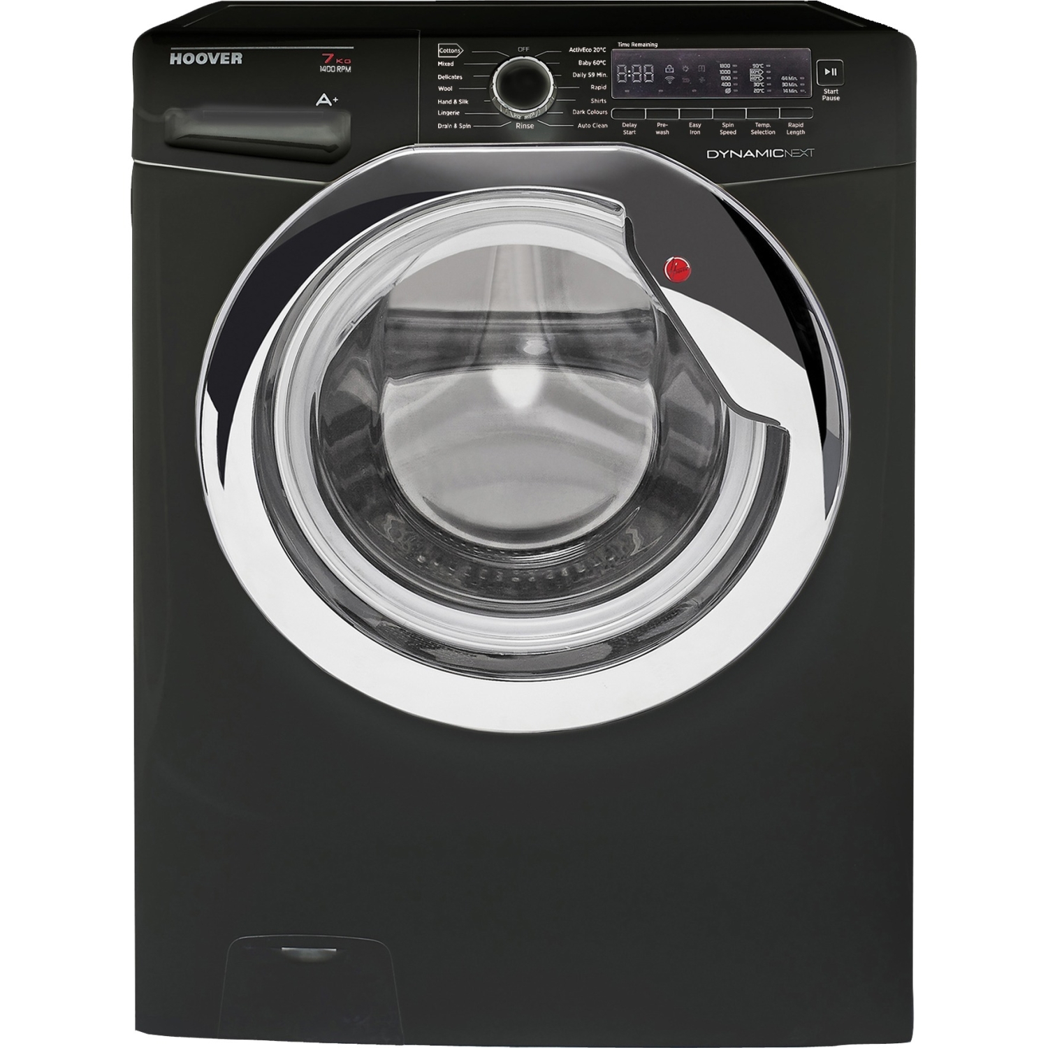 Hoover DXC4C47B1 Washing Machine - Black
