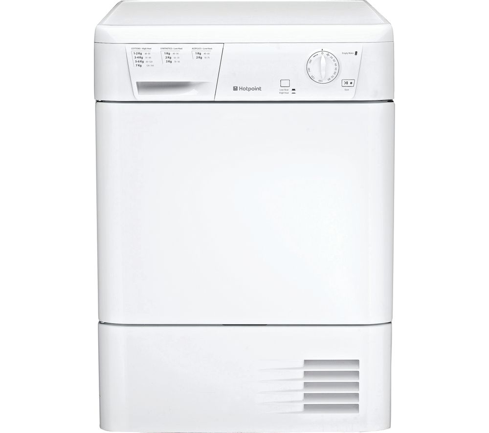 Hotpoint Aquarius FETC &)B P Front Loading Condenser Electric Dryer 7kg