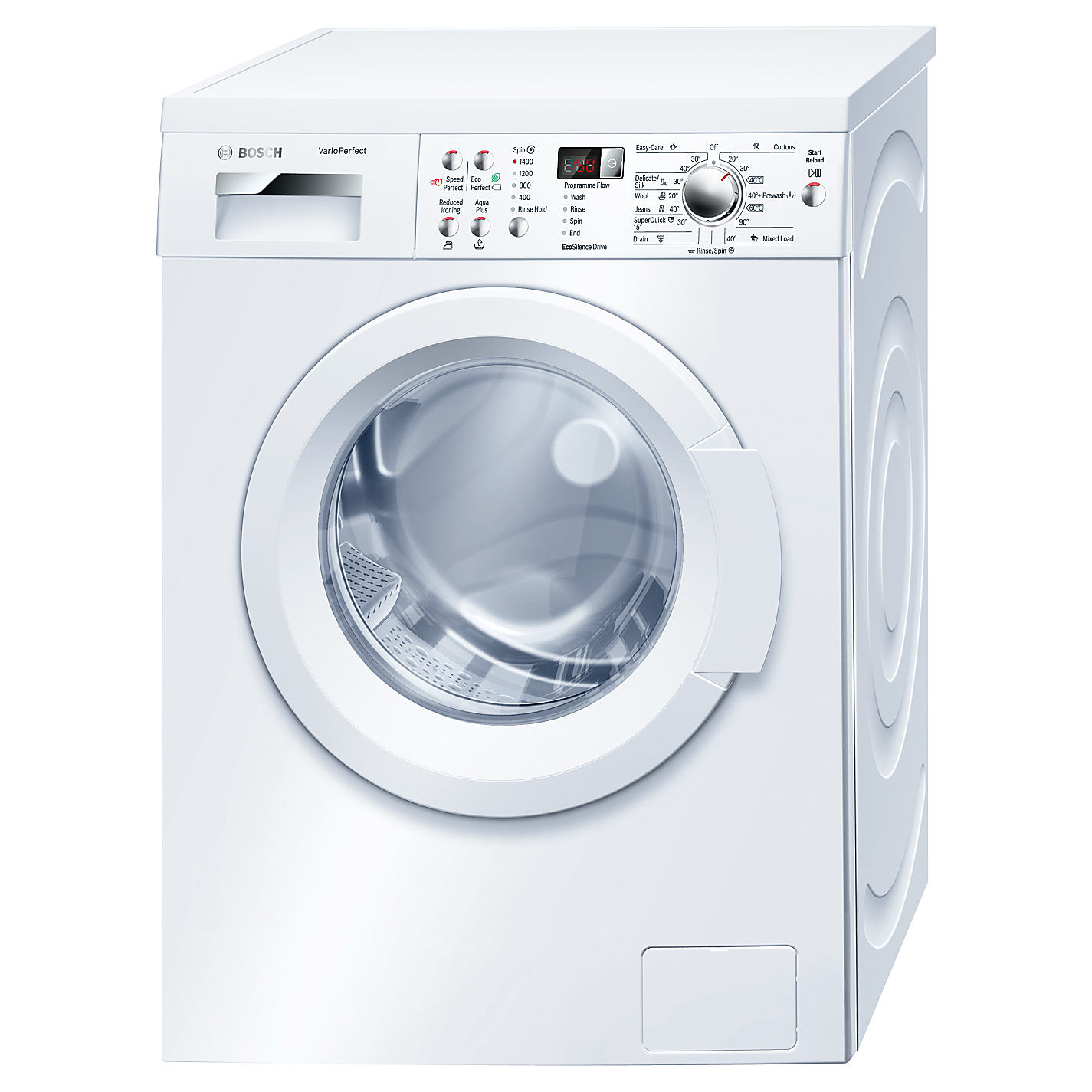 Bosch Serie 6 Avantixx WAQ283S1GB Front-Loading Washing Machine - 8 kg - White